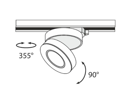 Трековый светильник Track lamps TR006-1-12W3K-W4K Maytoni
