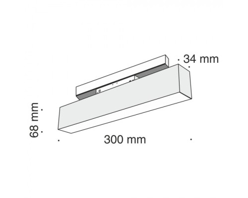 Трековый светильник Track lamps TR012-2-12W3K-B Maytoni
