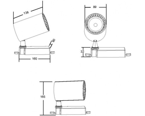 Трековый светильник Vuoro TR029-3-30W4K-W Maytoni