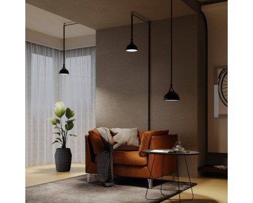 Трековый светильник Bowl TR126B-20W4K-B Maytoni