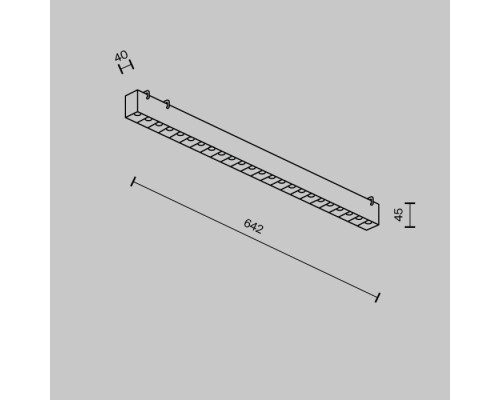 Трековый светильник Points TR128B-24W3K-M-W Maytoni