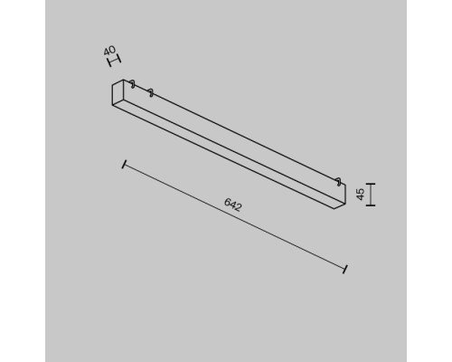 Трековый светильник Basis TR129B-24W3K-W Maytoni