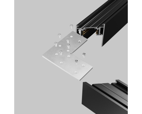 Соединитель угловой Accessories for tracks Gravity TRA010CL-21 Maytoni