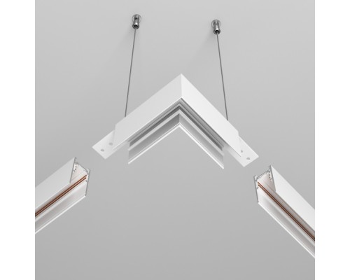 Коннектор угловой Accessories for tracks Exility TRA034HCL-41W Maytoni