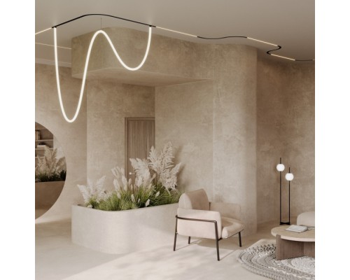 Коннектор радиусный Accessories for tracks Exility TRA044-angle.12B Maytoni