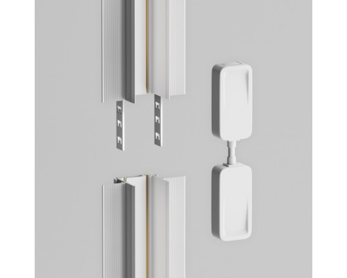 Прямой коннектор питания Magnetic track system Radity TRA084C-W-12 Maytoni