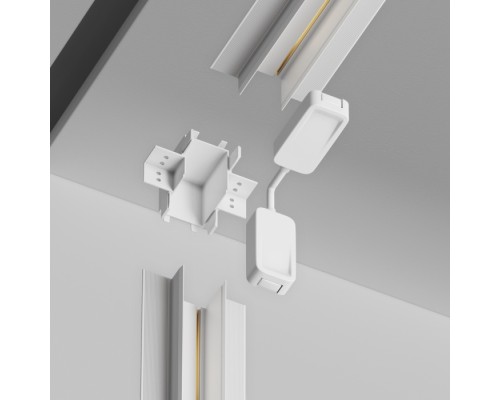 Соединитель угловой Magnetic track system Radity TRA084CT-12W Maytoni