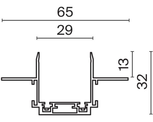 Шинопровод Busbar trunkings Radity TRA084MP-12W Maytoni