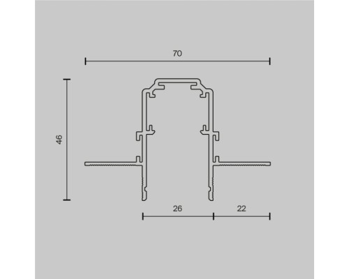 Шинопровод Busbar trunkings Exility TRX034-423.12B Maytoni