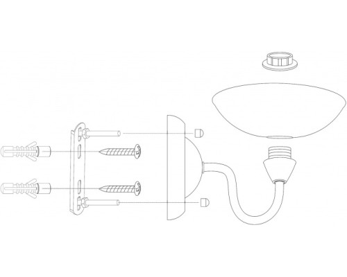 Бра Lione V1207-1W Moderli
