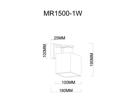 Бра Eileen MR1500-1W MyFar