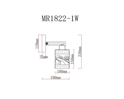 Бра Olivia MR1822-1W MyFar