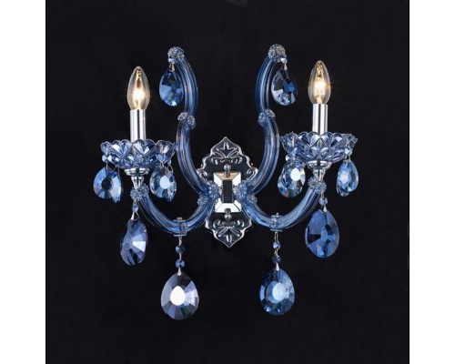 Бра Milano 10651/2W CHROME, SAPPHIRE Natali Kovaltseva