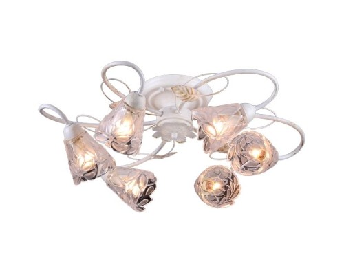 Потолочная люстра 10858 10858/6C GOLD IVORY Natali Kovaltseva