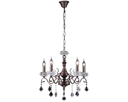 Подвесная люстра Samanta 11391/5C BROWN COPPER GOLD Natali Kovaltseva