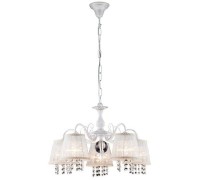 Подвесная люстра Isabelle II 11393/5C WHITE GOLD Natali Kovaltseva