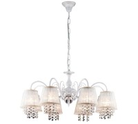 Подвесная люстра Isabelle II 11393/8C WHITE GOLD Natali Kovaltseva