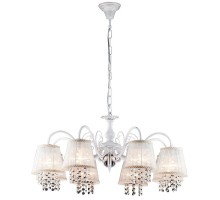 Подвесная люстра Isabelle II 11393/8C WHITE GOLD Natali Kovaltseva