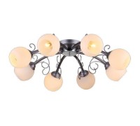 Потолочная люстра 11407 11407/8C CHROME, GREY Natali Kovaltseva