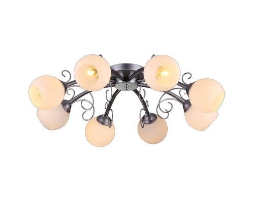 Потолочная люстра 11407 11407/8C CHROME, GREY Natali Kovaltseva