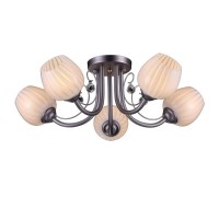 Потолочная люстра 11408 11408/5C CHROME, GREY Natali Kovaltseva