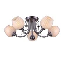 Потолочная люстра 11408 11408/5C CHROME, GREY Natali Kovaltseva