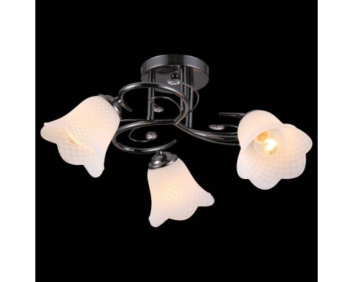 Потолочная люстра 11468 11468/3C DARK CHROME Natali Kovaltseva