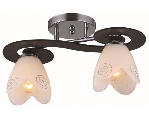 Потолочная люстра 11471 11471/2 CHROME, WENGE Natali Kovaltseva