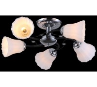 Потолочная люстра 11477 11477/5C DARK CHROME Natali Kovaltseva