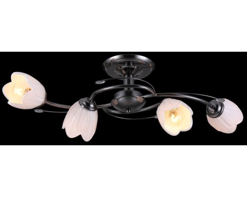 Потолочная люстра 11487 11487/4 DARK CHROME Natali Kovaltseva