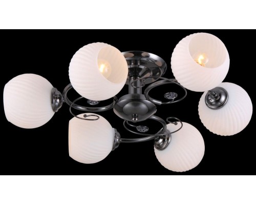 Потолочная люстра 11488 11488/6 DARK CHROME Natali Kovaltseva