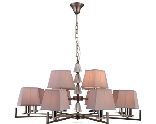 Подвесная люстра 75006/12C SILVER GRAY Natali Kovaltseva