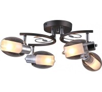 Потолочная люстра 75037-4C CHROME, GRAY Natali Kovaltseva