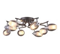 Потолочная люстра 75037-8C CHROME, GRAY Natali Kovaltseva