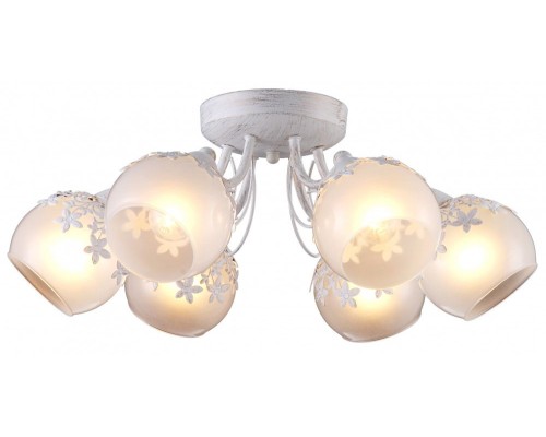 Потолочная люстра 75043 75043-6C WHITE GOLD Natali Kovaltseva