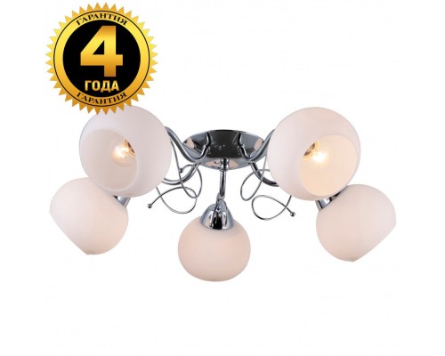 Потолочная люстра Скандинавская классика 75145/5C CHROME Natali Kovaltseva