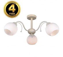 Потолочная люстра Скандинавская классика 75146/3C BEIGE GOLD Natali Kovaltseva