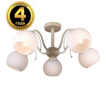 Потолочная люстра Скандинавская классика 75146/5C BEIGE GOLD Natali Kovaltseva