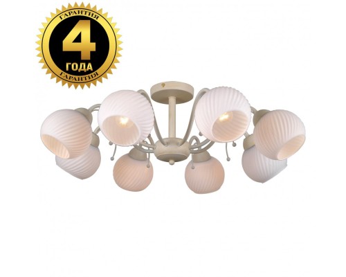 Потолочная люстра Скандинавская классика 75146/8C BEIGE GOLD Natali Kovaltseva