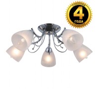 Потолочная люстра Скандинавия 75148/5C CHROME Natali Kovaltseva
