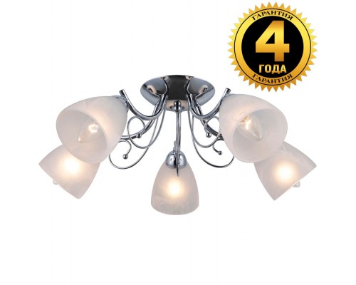 Потолочная люстра Скандинавия 75148/5C CHROME Natali Kovaltseva