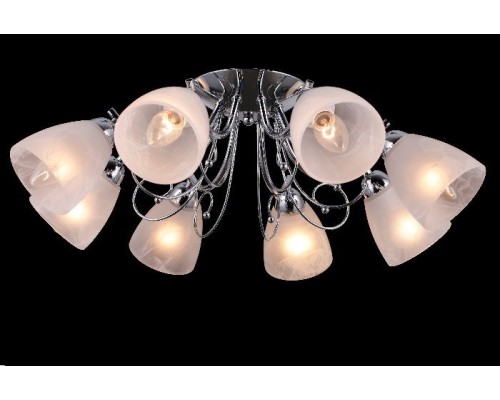Потолочная люстра Скандинавия 75148/8C CHROME Natali Kovaltseva