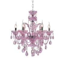 Подвесная люстра 76050 76050/6С Pink Natali Kovaltseva