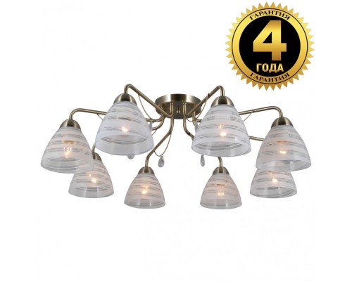 Потолочная люстра Скандинавия 76053/8C ANTIQUE Natali Kovaltseva