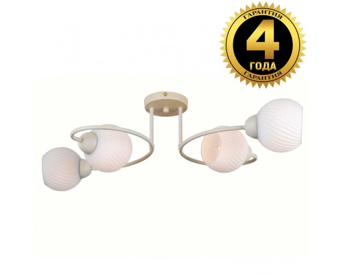 Потолочная люстра Скандинавская классика 81400/4C BEIGE GOLD Natali Kovaltseva