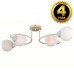 Потолочная люстра Скандинавская классика 81400/4C BEIGE GOLD Natali Kovaltseva