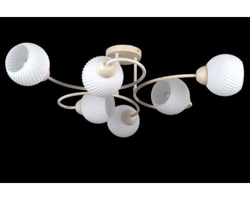 Потолочная люстра Скандинавская классика 81400/6C BEIGE GOLD Natali Kovaltseva