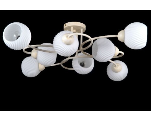 Потолочная люстра Скандинавская классика 81400/8C BEIGE GOLD Natali Kovaltseva