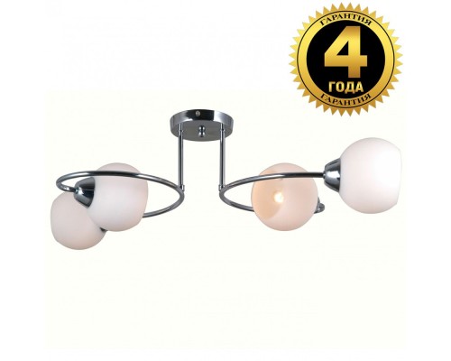 Потолочная люстра Скандинавская классика 81401/4C CHROME Natali Kovaltseva