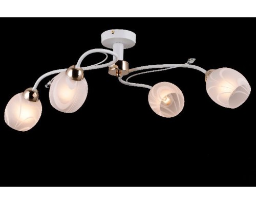 Потолочная люстра Скандинавская классика 81403/4C MATT WHITE Natali Kovaltseva